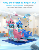Équipement de jeu pour enfants, parc d'attractions, jeu interactif de réalité virtuelle, cinéma dynamique 9D, simulateur de plongée avec requin en réalité virtuelle pour les entreprises