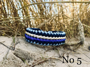 Paracord macramé hecho a mano trenzado entrenamiento cuerda de nailon mascota perro Collar y <span class=keywords><strong>plomo</strong></span> Collier Pour Chien Corde Pit Bull - Product Image 6