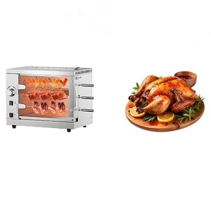 Máquina de Asar Pollo Eléctrica Rotatoria Automática de 3 Niveles para Restaurante de Hotel Comercial, Horno de Asador de Pollo - Product Image 4
