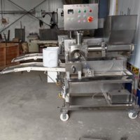 Mesin Pembuat Patty Burger Kapasitas Tinggi GUTEDA - Mesin Stainless Steel 4200 Pcs/jam Pembentuk Daging Hamburger Otomatis