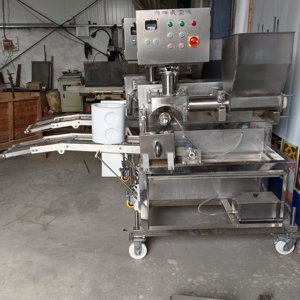 Linea <span class=keywords><strong>di</strong></span> Produzione GUTEDA ad Alta Capacità per <span class=keywords><strong>Hamburger</strong></span> - Formatrice Automatica <span class=keywords><strong>di</strong></span> Polpette con Sistema a Nastro Trasportatore, 4200 Pezzi/Ora - Product Image 3