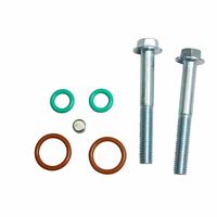 Kit de tuyaux soufflés renforcés avec support turbo et roue de compresseur 5+5 pour Ford Powerstroke 7.3L Diesel 1999.5-2003