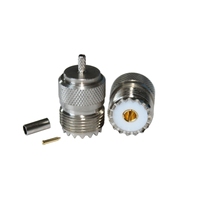 Conector Coaxial Hembra UHF-C-K1.5 de Primera Clase para Cable RG316 y RG174