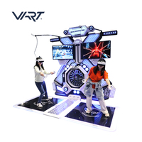 Plataforma de Realidad Virtual VART de Gran Espacio, Máquina de Simulación de Juegos 9D VR, Equipo de Ejercicio de Realidad Virtual, Simulador de Tiro Virtual