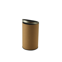 Tube rond en papier biscuit personnalisable avec couvercle kraft-Couleur, taille, impression et dimension personnalisées pour emballage cadeau