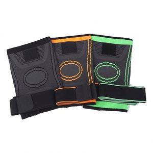Genouillères réglables en nylon, protection respirante, compression <span class=keywords><strong>articulée</strong></span>, genouillères tactiques souples, course à pied, coton fabriqué en plein air - Product Image 6
