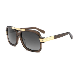 <span class=keywords><strong>Gafas</strong></span> de Sol de Lujo de la Marca Caz, Fabricadas en Acetato, Estilo Vintage, Grandes y Extragrandes para Mujer - Product Image 5