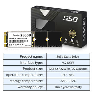 256GB M.2 NGFF SATA SSD-Länge einstellbar für 2242 2260 2280 Größen Festplatten für Laptop und externe Verwendung - Product Image 2
