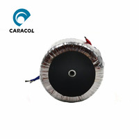 Transformador toroidal de potencia de bobinado doble y bobinado múltiple aprobado por ROHS para proyecto de película Smart PDLC