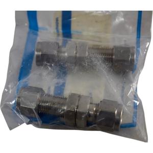 Paquete de 2 NUEVOS accesorios de unión de mamparo de Tubo OD de 8 mm - Product Image 1