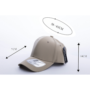 Cappellino da Baseball Boruse con Visiera Curva, 6 Pannelli, Regolabile, Unisex, Tinta Unita, Traspirante, in Poliestere, Casual, 58-63Cm - Product Image 1