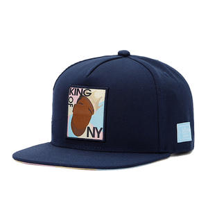 Topi Snapback Pria dengan Bordir Patch Custom Flat Brim untuk Gaya Jalanan - Product Image 6