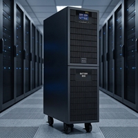 UPS Tipe Tower 10-20kVA Efisiensi Tinggi 380Vac Kontrol Digital Layar LCD Kompatibel dengan Generator 0-40 Jam Operasi