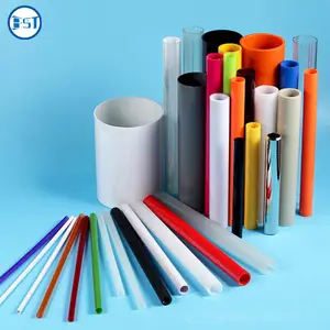 Plastic pipe ABS/PVC/PE/PP/TPU/TPE/PC/PMMA plastic special-shaped material pipe custom processing