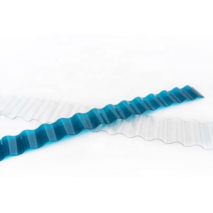 Panneaux de toiture en polycarbonate ondulé de haute qualité, résistants aux UV et aux décolorations, en polycarbonate PC transparent. - Product Image 5
