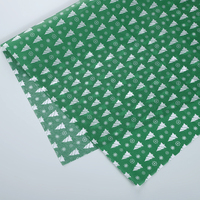 Cadeau en papier personnalisé papier de soie de Noël emballage en papier d'emballage de Noël emballage personnalisé pour vêtements chemise