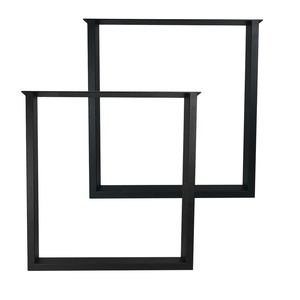 Fabbrica Moderna Su Misura Mobili Sala Da Pranzo Quadrato In Metallo di <span class=keywords><strong>Ferro</strong></span> Gamba del Tavolo Mobili Soggiorno Tavolino Da Pranzo Panca Gamba - Product Image 2