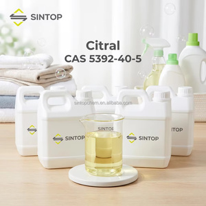 Citrale Grado Alimentare e Aromatizzante, Estratto Naturale di Piante, Aroma Industriale e per Tabacco, CAS 5392-40-5, Citrale Puro Grado Alimentare in Bulk - Product Image 1