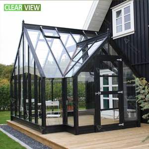 Certificado Sunrooms Fabricante Independiente Marco de aluminio Porche Veranda Sunroom <span class=keywords><strong>Casa</strong></span> de cuatro estaciones - Product Image 3