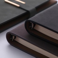 Carnet professionnel 100 feuilles A5 A6 A7 avec couverture en PVC, accessoires de papeterie