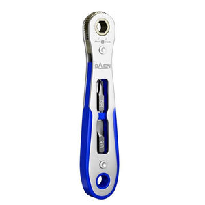 Tournevis à cliquet à tête courbée réversible à 90 degrés Phillips Flathead Bit Set Petite <span class=keywords><strong>clé</strong></span> métrique multifonctionnelle en forme de L - Product Image 1