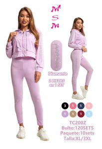 ชุดวอร์มมีฮู้ดสำหรับผู้หญิง TC200Z ซิปยาวเต็มตัว ระบายอากาศได้ดี ผลิตจากผ้าสแปนเด็กซ์และโพลีเอสเตอร์ สวมใส่สบาย สีพื้น ทรงเข้ารูป เหมาะสำหรับใส่ในช่วงฤดูใบไม้ผลิ - Product Image 3