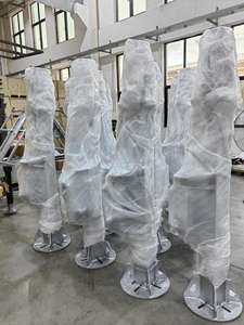 6m draagbare handmatige krukhendel aangedreven telescopische mast met zelfvergrendelende functie voor podiumapparatuur, truss, hefpaal en toren - Product Image 4