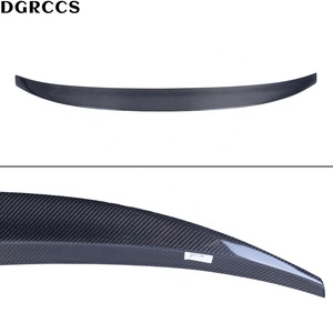 สปอยเลอร์หลังคาร์บอนไฟเบอร์ทรง Sedan สำหรับ A6 C7 ปี 2012-2015 ทำจากคาร์บอนไฟเบอร์ - Product Image 4