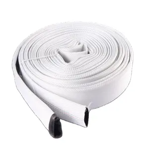 XHYXFire Factory direct sale canvas rubber lined fire hose pipe for sale