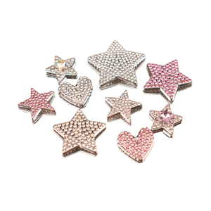 Designer Marke Logo Charm Bling Junk Phone Case mit Strass für DIY Crafts Luxus Metall zubehör Model - Product Image 1