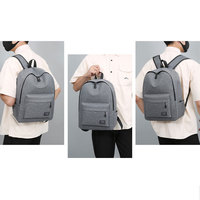 Sac à dos unisexe intelligent et décontracté en polyester Oxford de haute qualité avec logo personnalisé, étanche, pour ordinateur portable, idéal pour le sport, l'école et les voyages