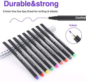 <span class=keywords><strong>ปากกา</strong></span>เขียนเส้นละเอียดสีสันสดใส 12 สี หมึกน้ำ สำหรับระบายสีและ<span class=keywords><strong>วาด</strong></span>ภาพ - Product Image 6