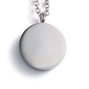 Custom Logo Wholesale Flower Design <b>Essential</b> <b>Oil</b> Silver Aromatherapy <b>Diffuser</b> Necklace - Product Image 4