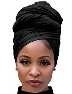 R-147 Copricapo da Donna, Turbante Elasticizzato in Jersey di Alta Qualità, Fasce Personalizzate, Hijab Etnico Elastico - Product Image 2