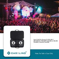 OEM Eva adapté au contrôleur Pioneer DJ DDJ-SB3 / DDJ-SB2 DJ / DDJ-400 ou DDJ-RB sac de rangement portable à deux canaux pour contrôleur