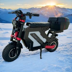 Scooter Eléctrico Geofought para Adultos, con Asiento, Rápido, 72V 10000W, Largo Alcance, para Reparto de Comida, Disponible en Stock en Los Ángeles, EE. UU. - Product Image 1