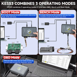 Alientech KESS3 Master Outil de programmation ECU pour voitures et VCL, lecture, écriture, réglage, remappage, OBD, BENCH, BOOT - Product Image 6