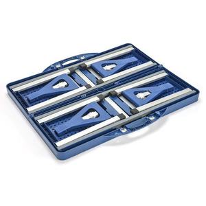 <span class=keywords><strong>Valise</strong></span> <span class=keywords><strong>pas</strong></span> chère, pliable, portable, en aluminium et plastique, <span class=keywords><strong>table</strong></span> de pique-nique, camping, <span class=keywords><strong>table</strong></span> pliante moderne pour l'extérieur avec ensemble de chaises - Product Image 4