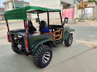 Nouveau Quadricycle Tout-Terrain à Essence MH 200cc/250cc/350cc/500cc 4x4 Mini Jeep Buggy Q235B Structure en Acier 351-450HP