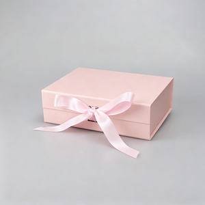 Luxury Rigid Folding Cardboard Gift Box Ready in Stock with UV Coating Sponge Lining Magnet Closure for Wallets or Other Gifts - Product Image 3