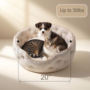 2025 nueva moda estilo escandinavo protector sostenible lavable Linda cama para gatos diseño minimalista para gatos y perros de interior cama para mascotas - Product Image 6
