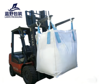Conteneur à ouverture supérieure super grand format 1000 kg 500 kg 1,5 tonnes 2 tonnes Sac souple FIBC Jumbo Bag 1 tonne pour ciment et sable