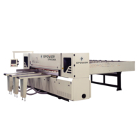 Sierra de Mesa Horizontal Totalmente Automática de Alta Calidad con Motor para el Procesamiento de Tablas de Madera