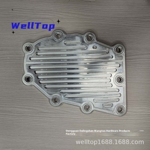 Pièces de coque en alliage d'aluminium usinées par CNC pour machines électroniques, électro-galvanisées au chrome, sablées, moulées - Product Image 1