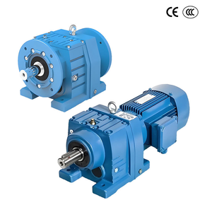 Reductor de Engranajes Helicoidales de Hierro Fundido Serie <span class=keywords><strong>R</strong></span> de China, Alto Torque, Bajo Ruido, Estándar IEC, Adaptador de Motor ODM R107/R137/R147 20 HP - Product Image 2