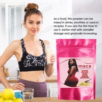 Poudre de Maca Noire Bio OEM – Formule pour l'Augmentation des Fesses et des Hanches – Poudre d'Amélioration des Courbes Sans Effets Secondaires – Sûr pour les Femmes