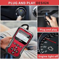 Escáner OBD2 Profesional V410, Lector de Códigos, Analizador de Datos en Tiempo Real del Motor, 12 V, 1 Año de Garantía, Códigos de Diagnóstico de la Luz de Advertencia del Motor