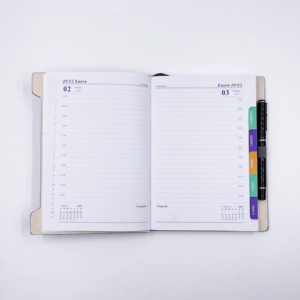 Chất lượng cao <span class=keywords><strong>2025</strong></span> da không thấm nước Bìa Nhật ký lịch ghi cuốn Sách Kinh Doanh Tạp Chí kế hoạch tùy chỉnh máy tính xách tay - Product Image 6