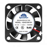 Ventilateur de refroidissement sans balais 12V DC Speedfan 40x40x10mm 4010 à faible bruit pour mini PC, routeur, équipement de commutation réseau