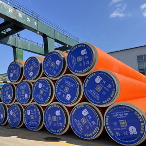 Phun quanh co Pur cách nhiệt ống làm bằng mật độ Polyurethane cách nhiệt ống thép cách nhiệt ống nước nóng cho cấp nước - Product Image 3